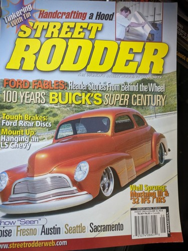 Street rodder magazine august - magazine,