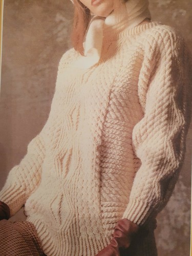 Knitting pattern ladies aran - ladies,