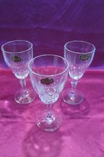 3 x 24% LEAD CRYSTAL