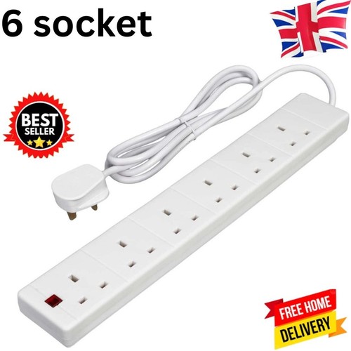 Gang extension lead surge - 6, 3m