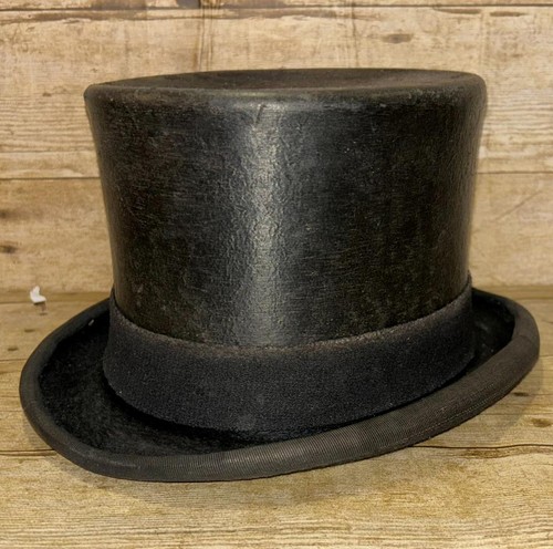 Vintage black waxed - vintage, felt