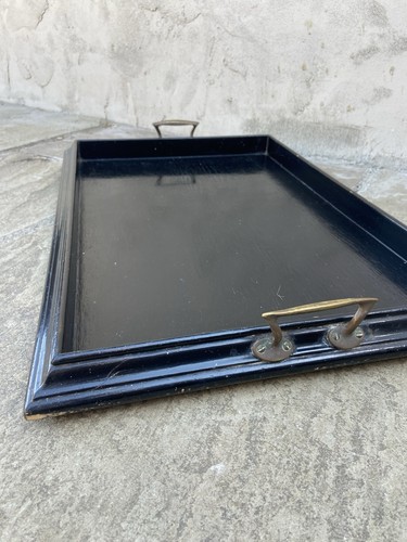 Antique gloss black serving - gloss,