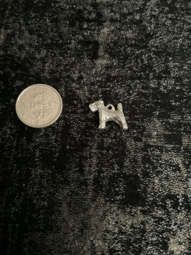 Sterling silver scottie dog - scottie,