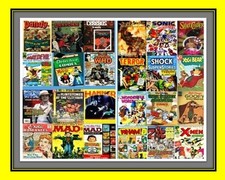 VARIOUS COMICS DANDY BEANO BARBIE MAD  ETC  MIXED COLLECTIONS VARIOUS FORMATES