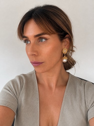 Vintage 1970s 80s gold tone - gold,