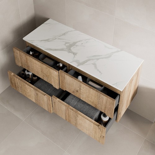 1200mm oak white - 1200mm, marble