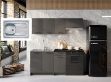 Kitchenette kitchen cabinets - kitchen, 5