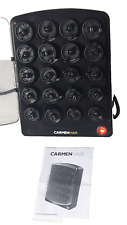 Carmen Heated  Rollers Ionic Thermal Curlers 20 Hair Rollers With Built in Clips