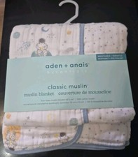 This beautiful muslin blanket