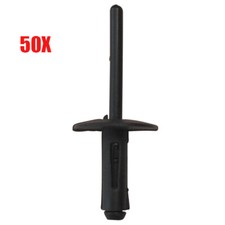 50 x 6mm BMW PLASTIC POP BLIND RIVETS for WHEEL ARCHES SIDE SKIRTS SILLS BUMPER