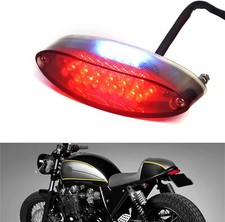 Smoke Lens Motorcycle Rear Tail Brake Stop Running Tail Light For ATV Dirt Bike