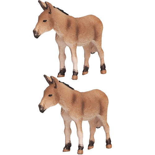 2pcs donkey model - 2pcs,