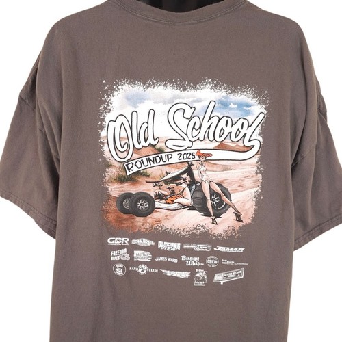 Old school roundup shirt - old,