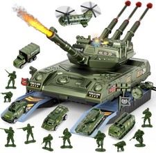 Military Tank Toy Playset | 6
