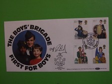 BENHAM FDC 1982 YOUTH ORGANISATIONS - BOYS BRIGADE SIGNED CLIFF RICHARD