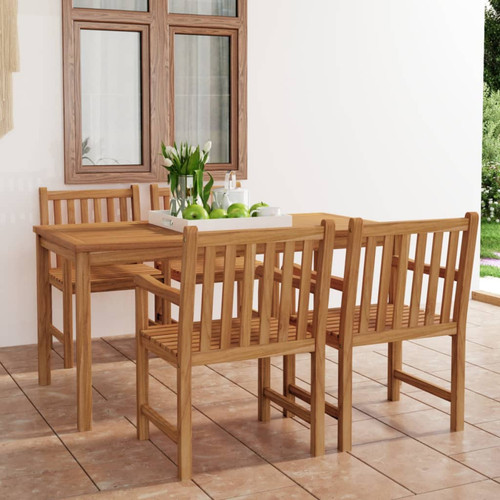 Garden dining set solid - dining,