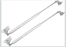 2pcs 20inch 200N/20KG Silver