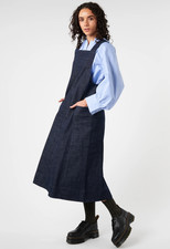 Toast Thea Pinafore Dress Size