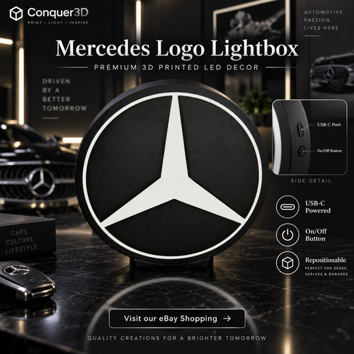 Mercedes logo led - logo, –