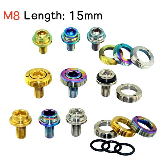 M8x15mm titanium bike - m8x15mm,