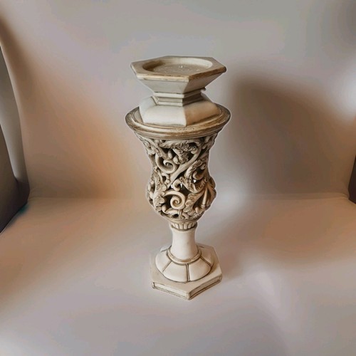 Vtg style ornate resin pillar - vtg,