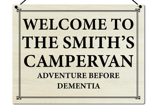 Personalised metal sign - personalised,