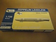 Mark 1 Models 1/720 ZEPPELIN LZ45/LZ58 R-class Airship Model Kit MKM720-03 New