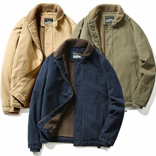 Retro men winter - men's, warm