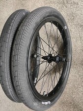 Black BMX Wheel Set - 9T Rear