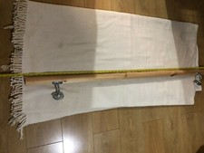 wooden stair handrail 145 cms length used with two brackets