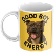 Staffy Mug – Good Boy Energy