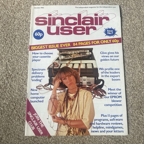 Sinclair magazine october 1982 - magazine,
