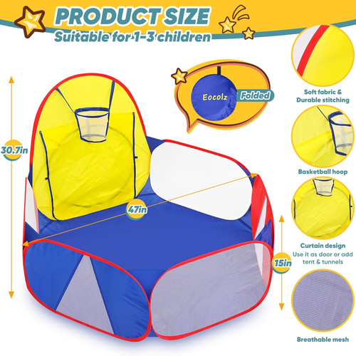 Kids ball pit large - ball, up