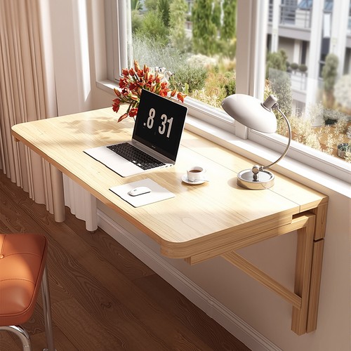 Folding wall mounted shelf - wall,