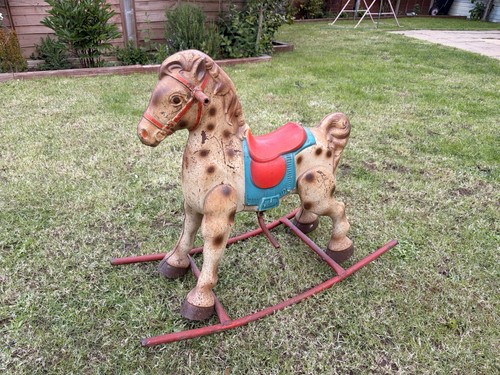 Vintage painted metal mobo - painted,