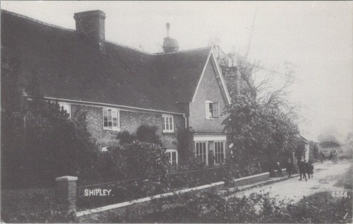 West sussex postcard shipley - west,