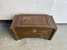 A carved Chinese camphor wood