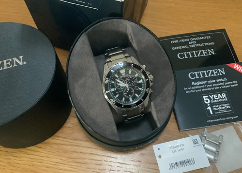 Citizen chronograph watch - citizen,