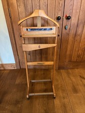 Vintage Wooden Valet Suit Stand