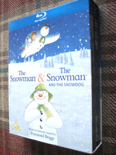 THE SNOWMAN + THE SNOWMAN & THE SNOWDOG BLU RAY BOX SET MINT DISCS FREE P&P