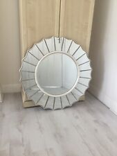 Gorgeous Round Scallop Mirror