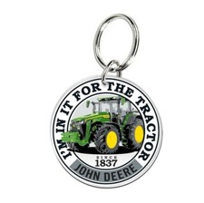 John Deere Tractor Keyring