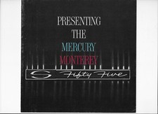 1962 Mercury Monterey S-55 car brochure: S-Fifty-Five Hardtop & Convertible