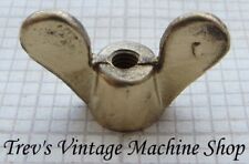 4BA brass Mickey Mouse wing nuts, 22mm wide, set of 2-4, free UK post