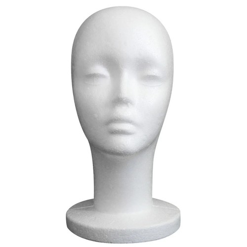 Polystyrene foam head dummy - foam,