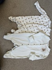 Tu Clothing Baby Girl/Boy Baby Grows Teddy Bear Design 0-3 Months