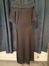 BETTY JACKSON BLACK Beaded