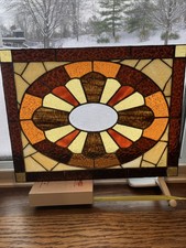 Stained Glass Panel Transom
