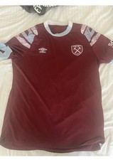 West Ham United Umbro 2022/23 Home Shirt Jersey XL No Sponsor  