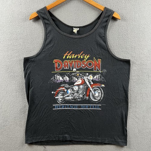 Vintage harley davidson tank - vintage,